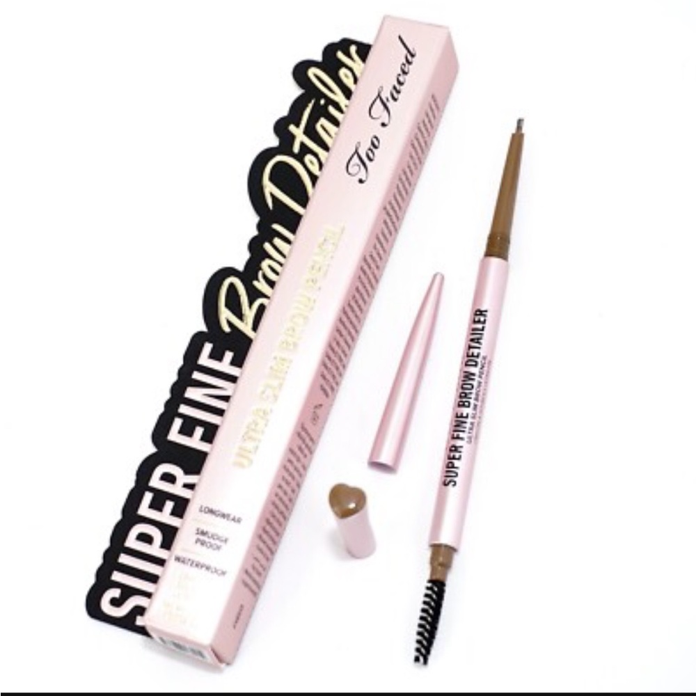 Too Faced Super Fine Brow Detailer espresso. Brand new in box never opened.